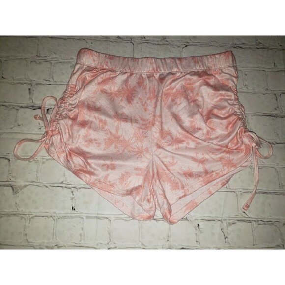 Flirtitude Pants - 𝅺NWT Flirtitude Active Jr's Size Large Pink Soft Shorts With Side Tie